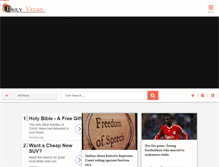 Tablet Screenshot of dailyvedas.com